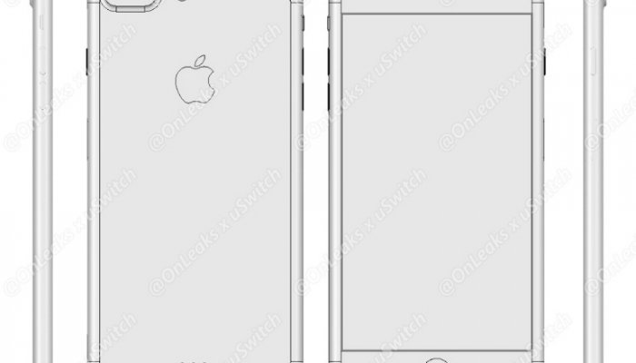 В Сети опубликованы CAD-чертежи iPhone 7 и 7 Plus с выступающей камерой и без 3,5-мм аудиоразъема