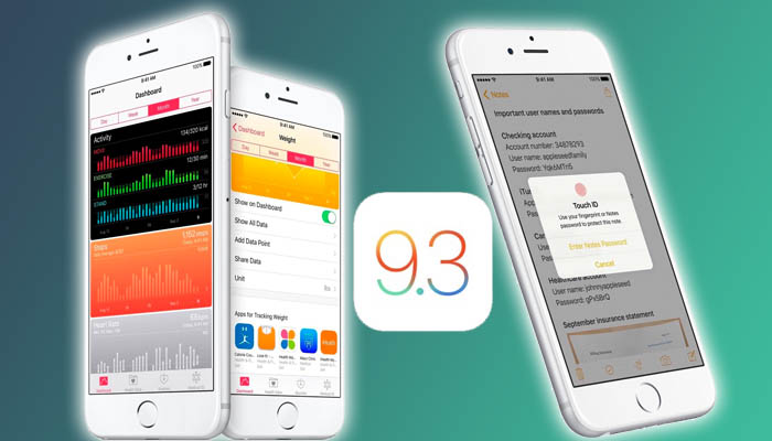 Apple выпустила третью бета-версию iOS 9.3, а также сборки watchOS, tvOS и OS X