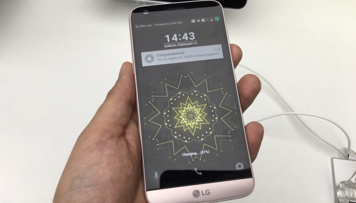 LG G5 фото с презентации