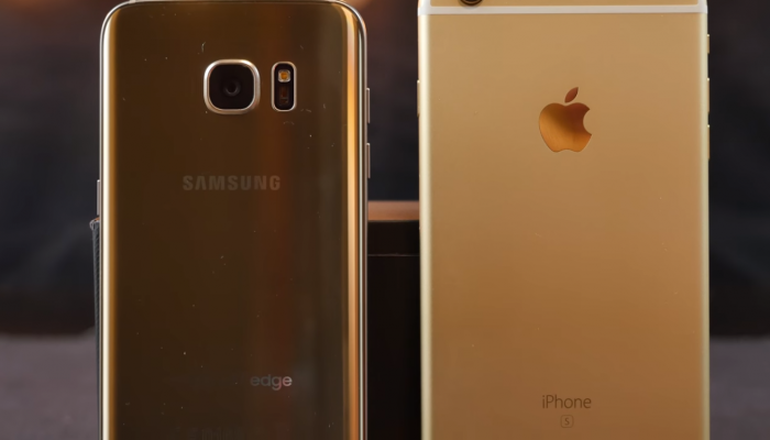 Galaxy S7 Edge vs iPhone 6s: проверка на прочность