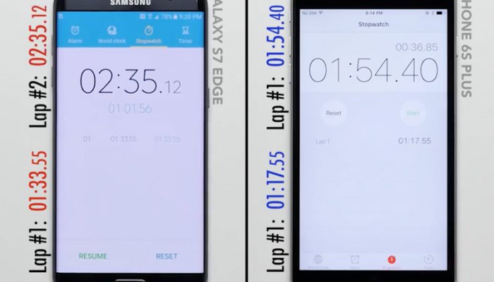 iPhone 6s Plus не оставил шансов Galaxy S7 edge