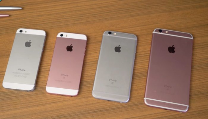 Первая распаковка iPhone SE в цвете «розовое золото»