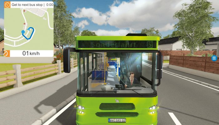 В гонке со временем в новой игре «Bus Simulator 16»