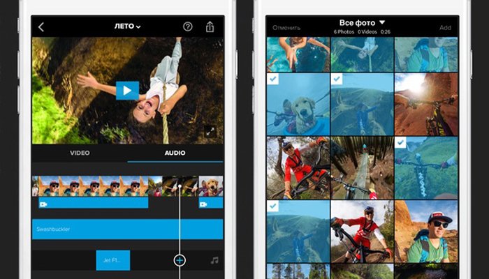 GoPro представила большое обновление мобильных видеоредакторов Replay и Splice