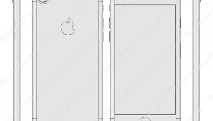 В Сети опубликованы CAD-чертежи iPhone 7 и 7 Plus с выступающей камерой и без 3,5-мм аудиоразъема