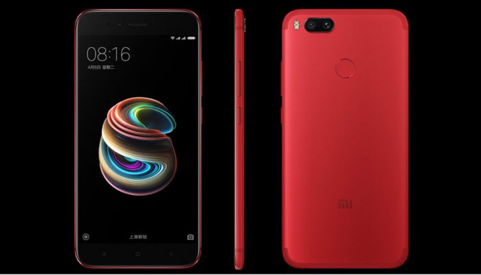 Xiaomi анонсировала красную версию смартфона Mi A1