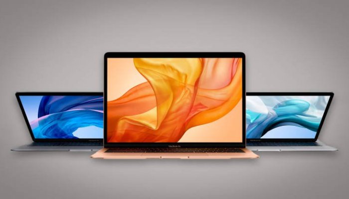 Скачать официальные обои с нового MacBook Air