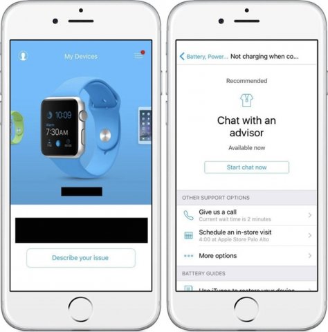 Apple готовит приложение для техподдержки пользователей