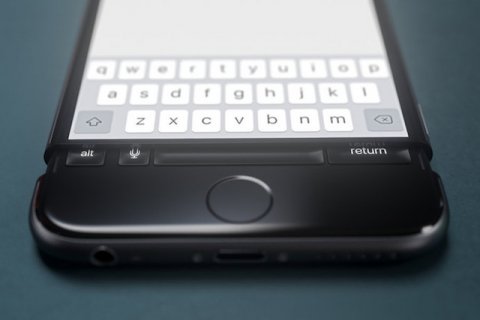 Слайдер iPhone 6k — концепт яблочного смартфона с выдвижной QWERTY-клавиатурой