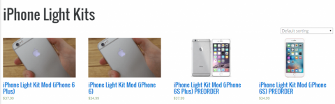 Как сделать светящееся яблоко в iPhone своими руками?