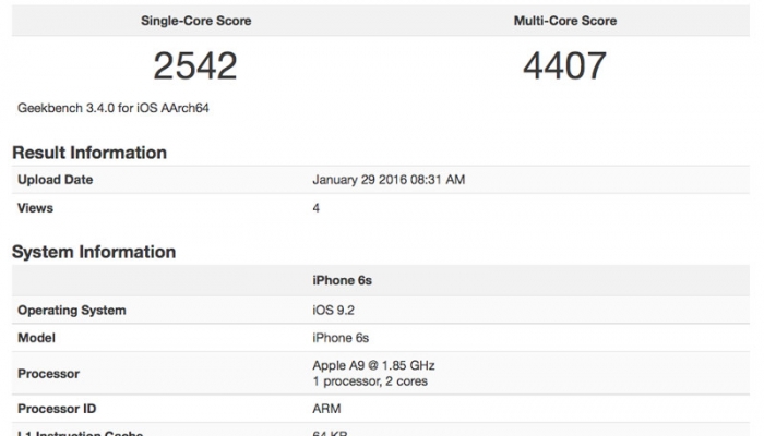 Samsung Galaxy S7 edge проигрывает по производительности iPhone 6s в однопоточном режиме тестирования
