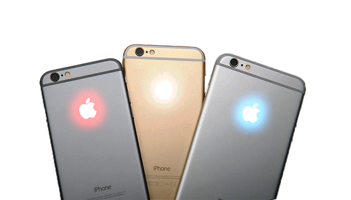Светящееся яблоко на iPhone 6s и iPhone 6s Plus своими руками