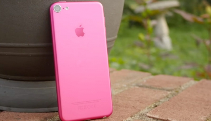 Розовый iPhone 5SE