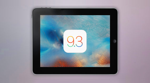 Apple выпустила новую сборку iOS 9.3 для решения проблемы с активацией iPad 2