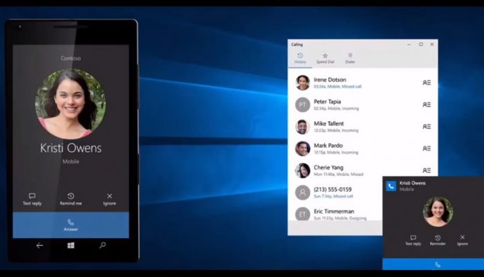 Windows 10 позволит просматривать уведомления с Android-смартфонов