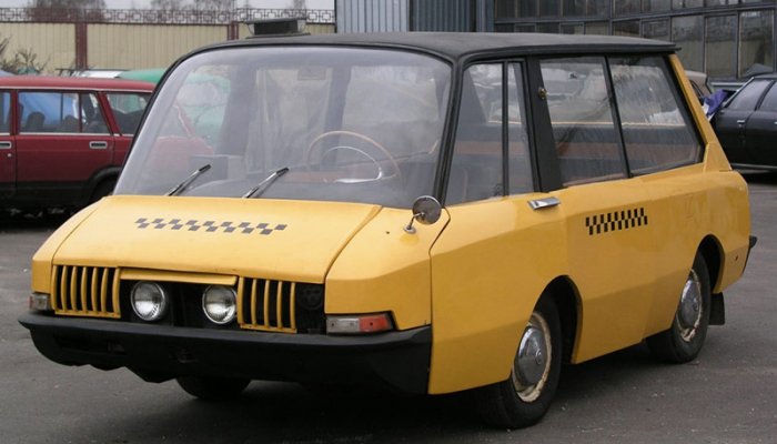 Прототип первого автомобиля Apple оказался похож на старый проект советского такси