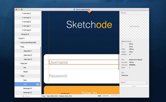 Sketchode – связующее звено между дизайнером и разработчиком