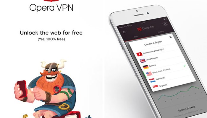 Opera выпустила бесплатный VPN для iPhone и iPad