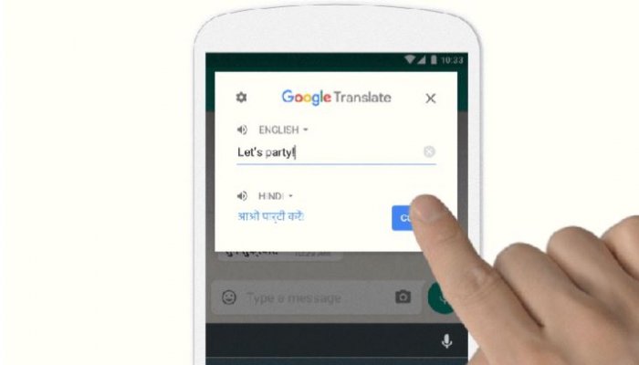 Google Translate научили переводить тексты в любых приложениях
