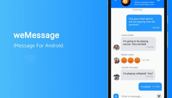 Как отправить iMessage на Android?