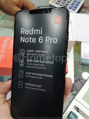 Xiaomi Redmi Note 6 Pro отправляется в продажу перед официальным запуском: цена, характеристики и многое другое